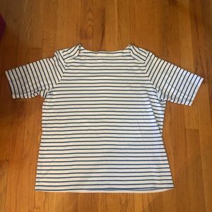 Never worn L.L.Bean boat neck tee shirt